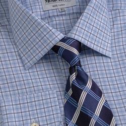 Pure Silk Tie, Diamond/Three Stipe,  
